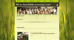 Desktop Screenshot of lenticserkeszek.martinus.hu